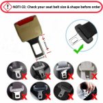2Pcs Original,Belt Buttons Buckles Width Buckle Up to Safely（grey） - Image 7